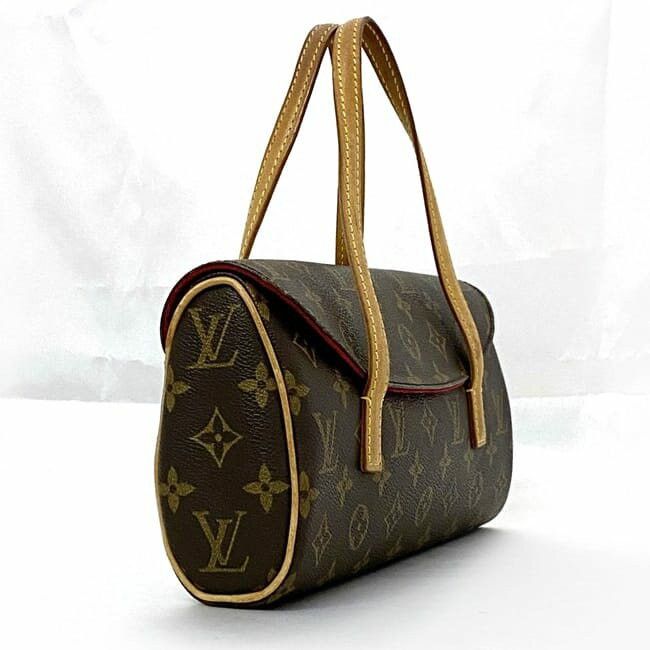 Louis Vuitton LOUIS VUITTON Handbag Brown Cotton Size ONE SIZE - 2 Thumbnail