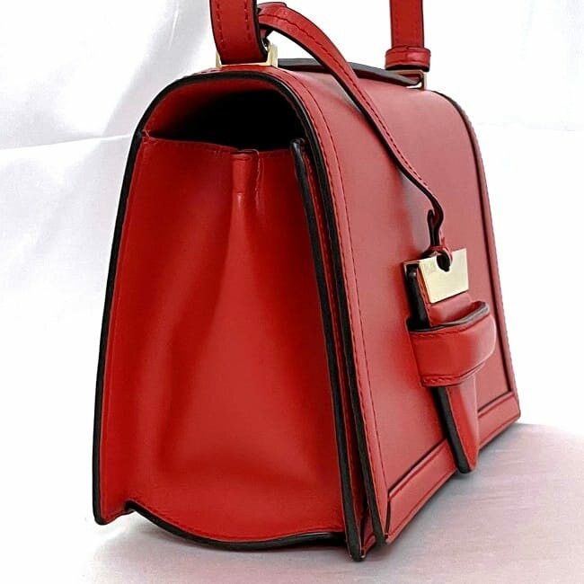 Loewe LOEWE Shoulder Bag Red Leather Size ONE SIZE - 2 Thumbnail