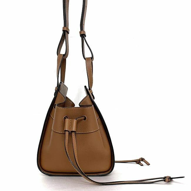 Loewe LOEWE Shoulder Bag Brown Leather Size ONE SIZE - 3 Thumbnail