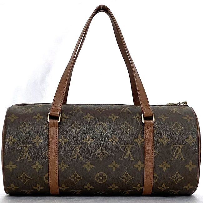 Louis Vuitton LOUIS VUITTON Handbag Brown Cotton Size ONE SIZE - 3 Thumbnail
