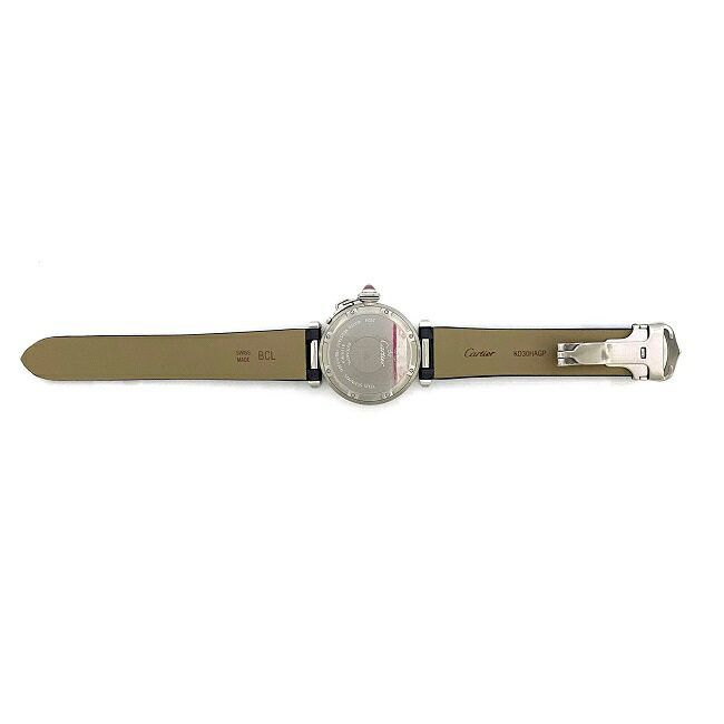 Cartier CARTIER Watches Grey Leather Size ONE SIZE - 3 Thumbnail