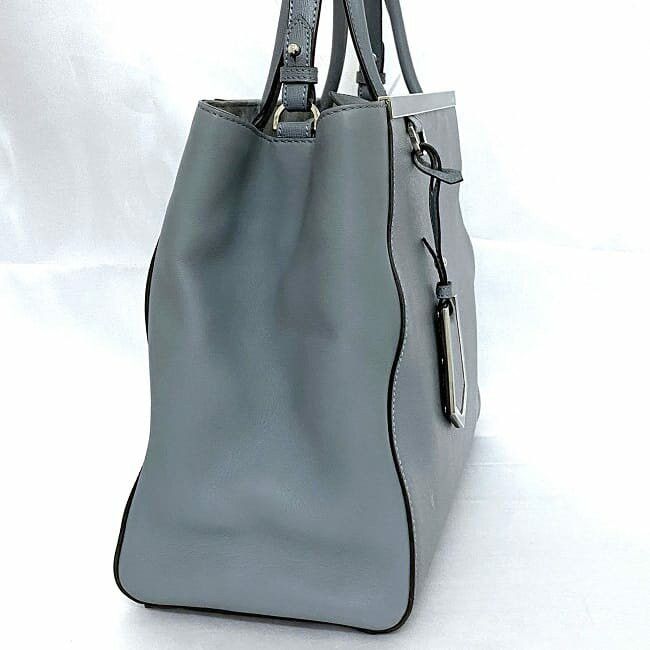 Fendi FENDI Tote Bag Blue Leather Size ONE SIZE - 2 Thumbnail