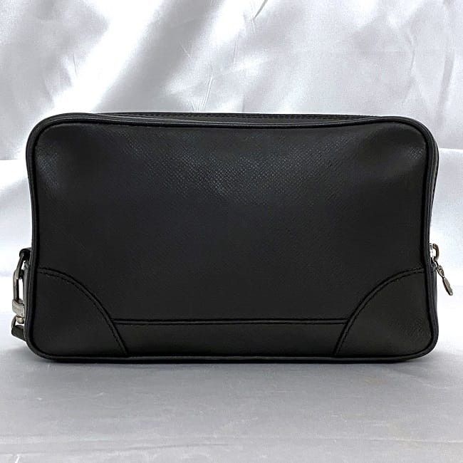 Louis Vuitton LOUIS VUITTON Black Leather Size ONE SIZE - 3 Thumbnail