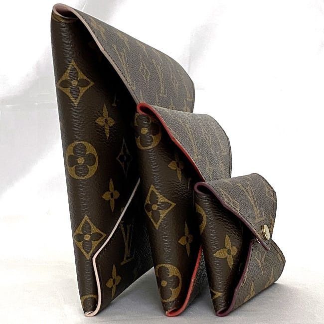 Louis Vuitton LOUIS VUITTON Clutch Bag Brown Cotton Size ONE SIZE - 2 Thumbnail