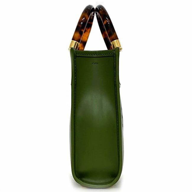 Fendi FENDI Mini Bag Green Leather Size ONE SIZE - 2 Thumbnail