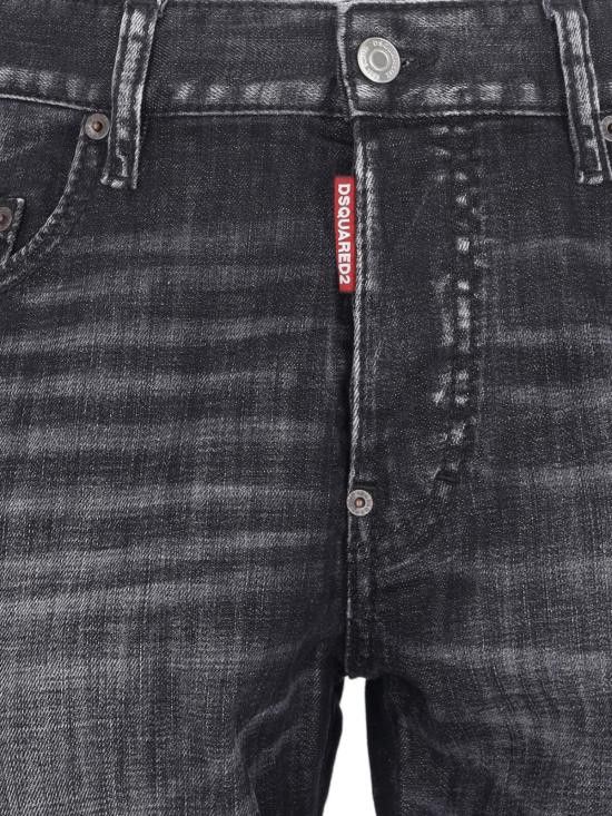 Dsquared2 DSQUARED2 Men Denim Pants S71LB1440 900 Black Size US 44 / EU 60 - 4 Thumbnail