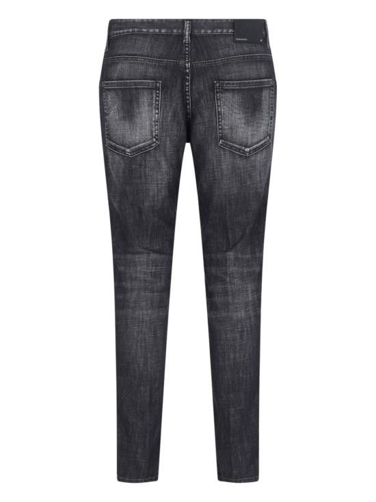 Dsquared2 DSQUARED2 Men Denim Pants S71LB1440 900 Black Size US 44 / EU 60 - 2 Thumbnail