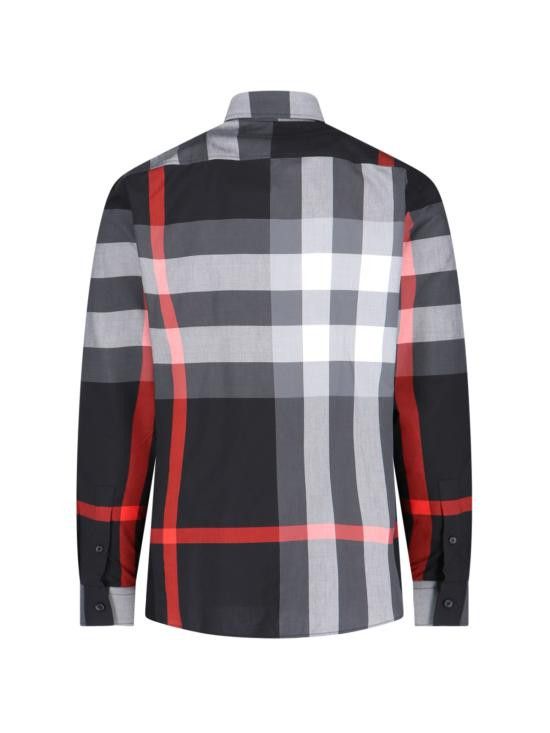 Burberry BURBERRY Men Long Tops 8075784 A1008 Black Size US S / EU 44-46 / 1 - 2 Thumbnail