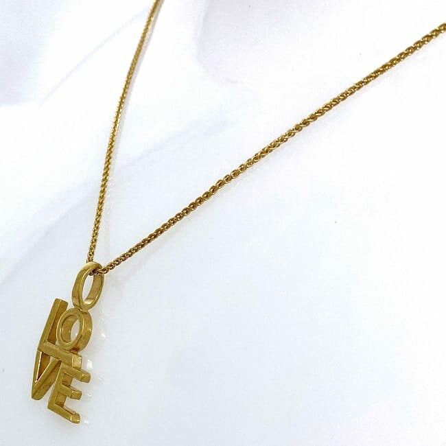 Yves Saint Laurent YVES SAINT LAURENT Necklace Gold Plated Size ONE SIZE - 3 Thumbnail