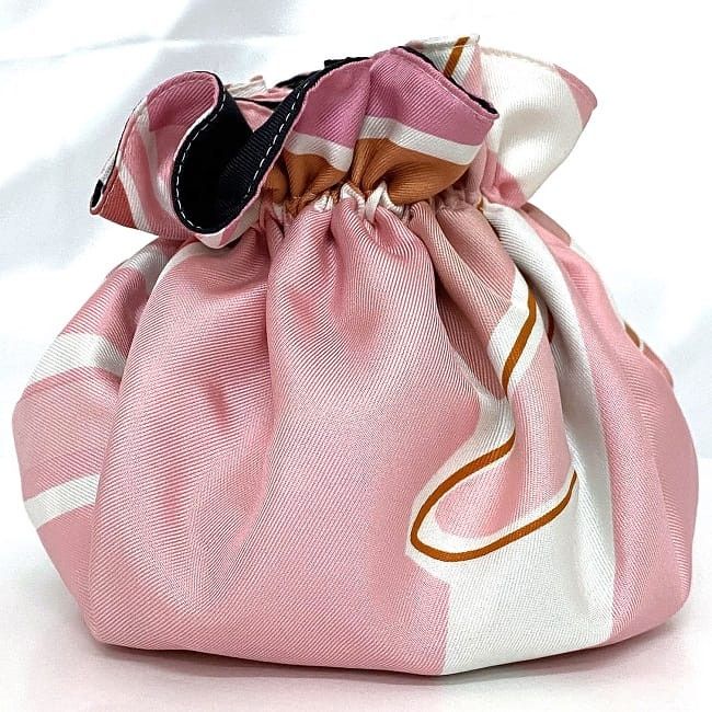 Hermes HERMES Pink Silk Size ONE SIZE - 2 Thumbnail