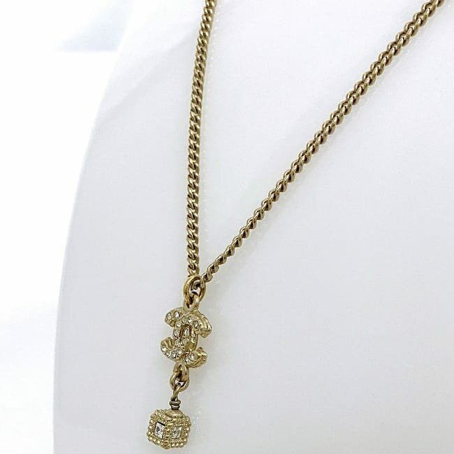Chanel CHANEL Necklace Gold Plated Size ONE SIZE - 2 Thumbnail