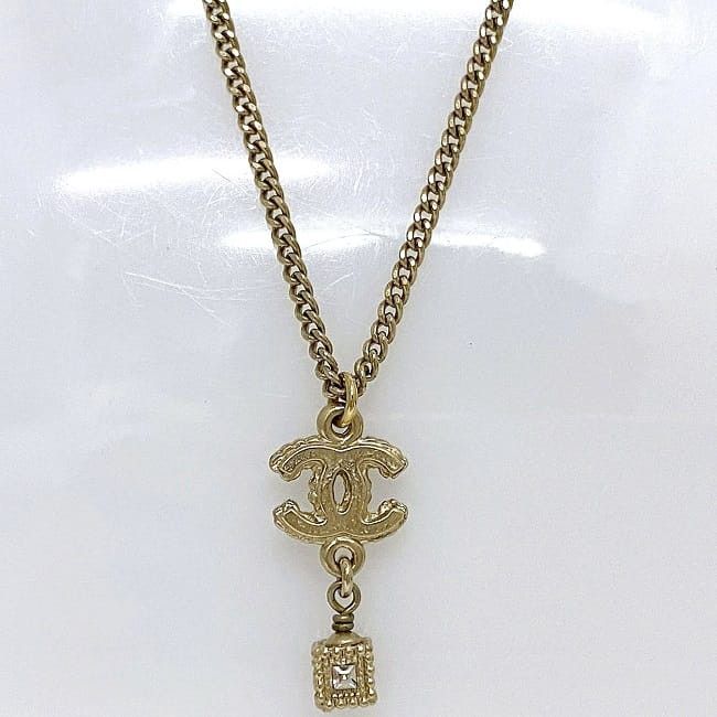 Chanel CHANEL Necklace Gold Plated Size ONE SIZE - 3 Thumbnail