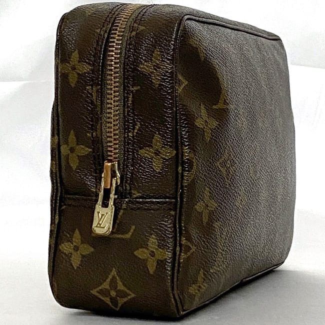Louis Vuitton LOUIS VUITTON Clutch Bag Brown Cotton Size ONE SIZE - 2 Thumbnail