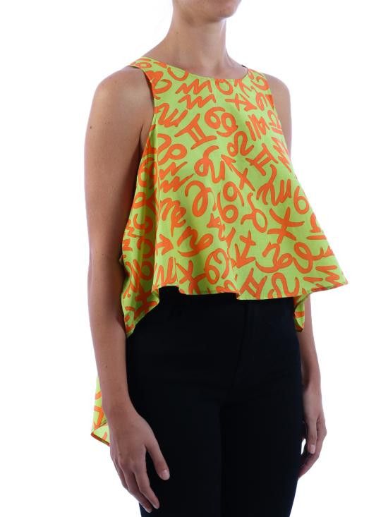 Jeremy Scott JEREMY SCOTT Women Tops TO191 GREEN Size M / US 6-8 / IT 42-44 - 2 Thumbnail
