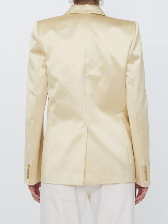 KHAITE KHAITE Women Jackets 6100162 BEIGE Size S / US 4 / IT 40 - 4 Thumbnail