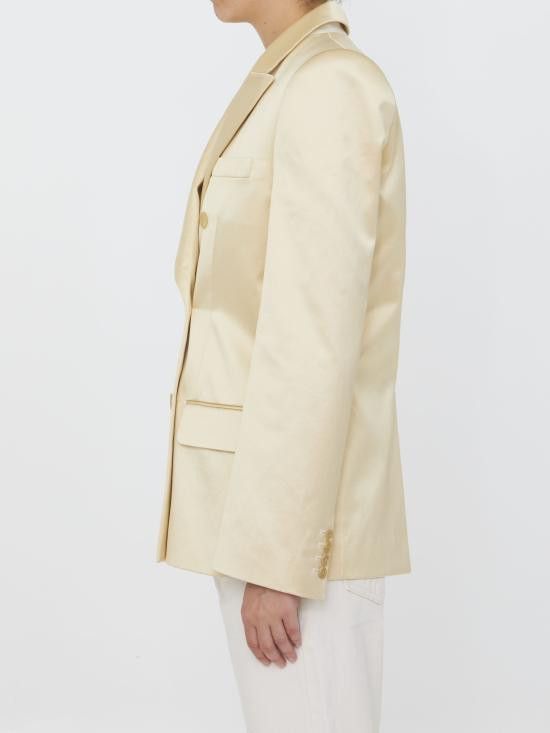 KHAITE KHAITE Women Jackets 6100162 BEIGE Size S / US 4 / IT 40 - 3 Thumbnail
