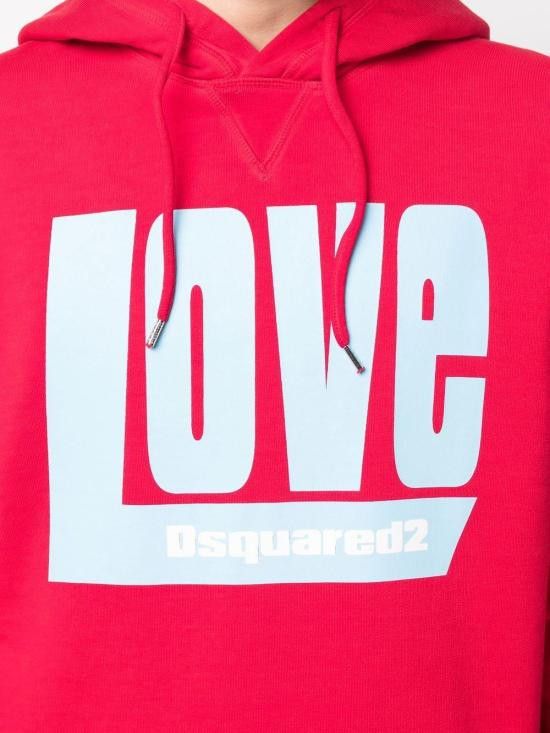 Dsquared2 DSQUARED2 Men Hoodies S71GU0549S25030315 RED Size US S / EU 44-46 / 1 - 5 Thumbnail