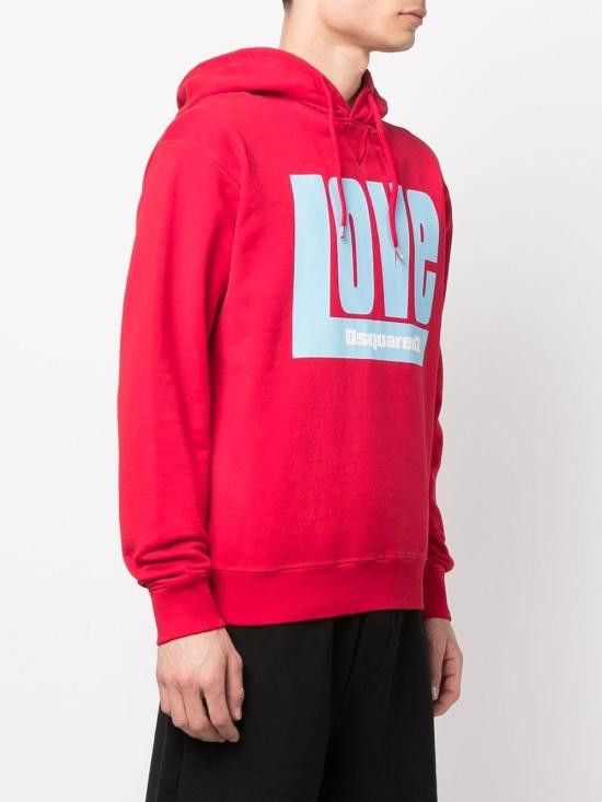 Dsquared2 DSQUARED2 Men Hoodies S71GU0549S25030315 RED Size US S / EU 44-46 / 1 - 3 Thumbnail