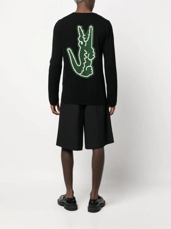 Comme des Garcons COMME DES GARCONS Men Sweater FLN004W23 1 BLACK Size US L / EU 52-54 / 3 - 2 Thumbnail