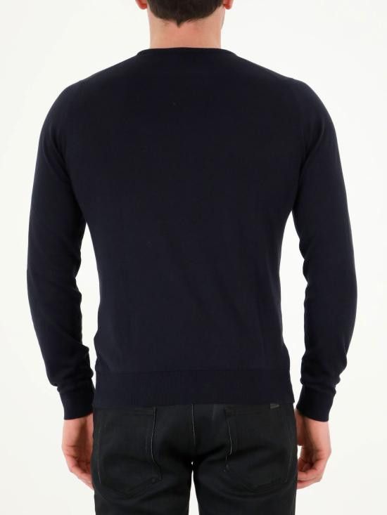 John Smedley JOHN SMEDLEY Men Sweater HATFIELD BLUE Size US XXL / EU 58 / 5 - 3 Thumbnail
