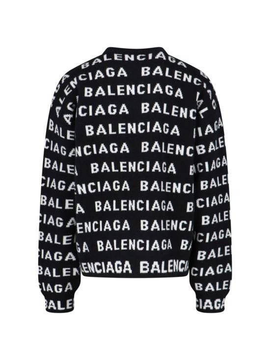 Balenciaga BALENCIAGA Men Sweater 761596 T1673 1070 Black Size US S / EU 44-46 / 1 - 2 Thumbnail