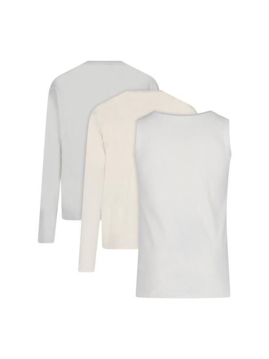 Jil Sander JIL SANDER Men T-Shirts J47FV0102 JTN356 961 White Size US L / EU 52-54 / 3 - 2 Thumbnail