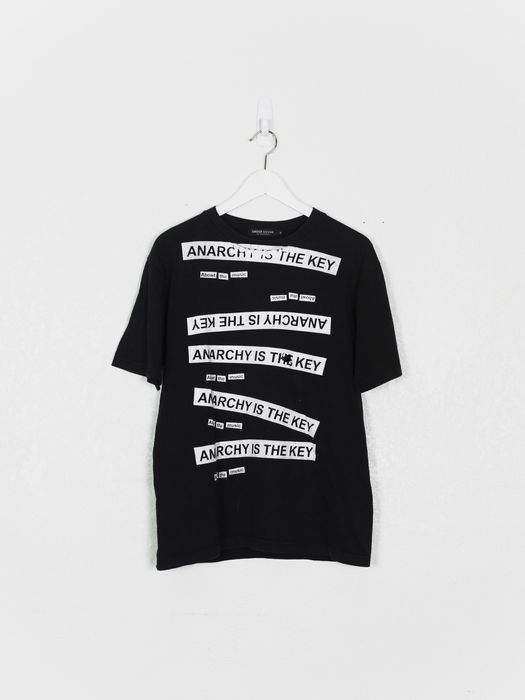 Undercover Original Hand Printed Anarchy Tee Size US M / EU 48-50 / 2 - 1 Preview