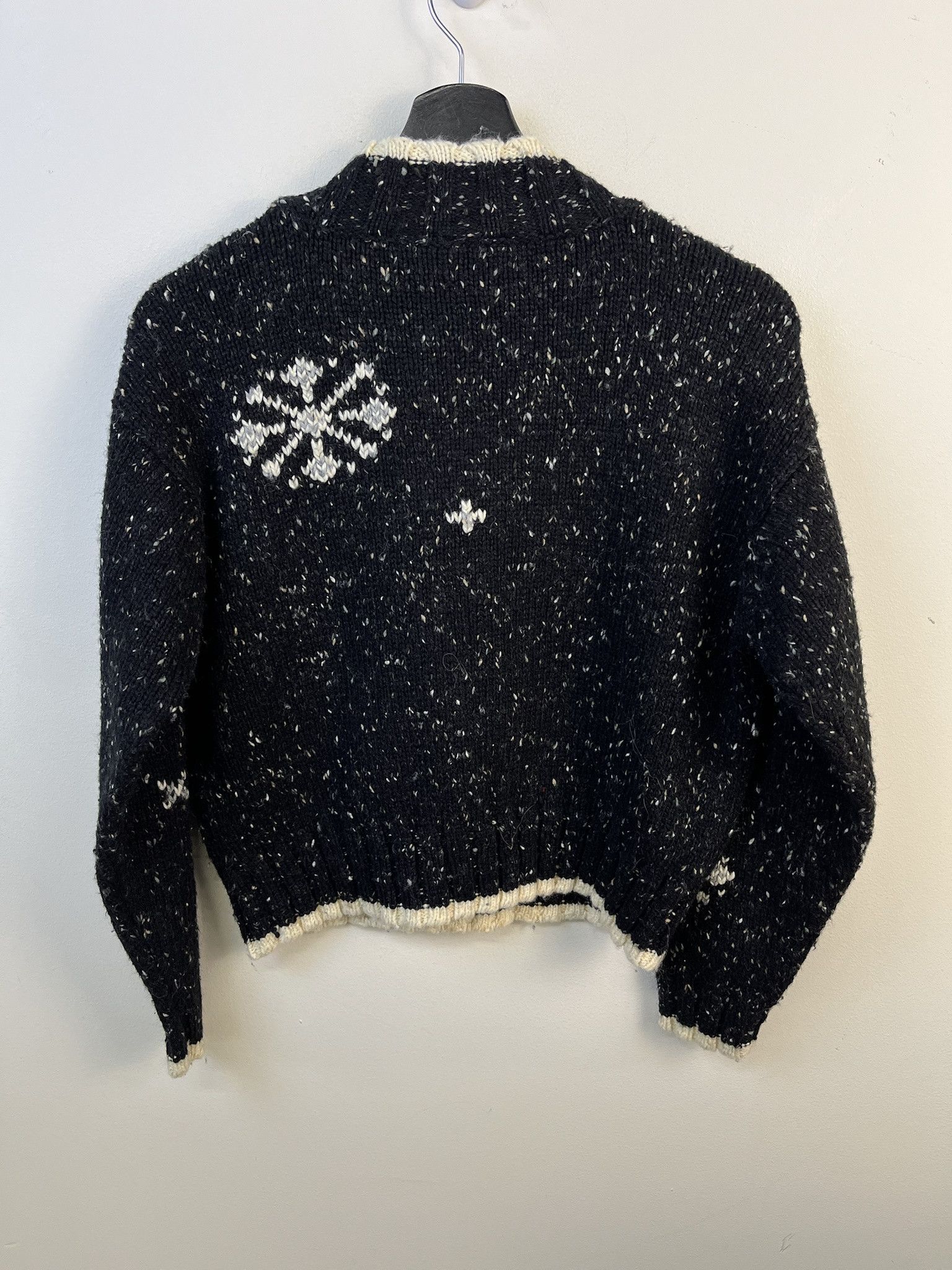 Other Vintage Knit Sweater 1990s Thick Knit Snowflake Knit Sweater Size S Size US S / EU 44-46 / 1 - 3 Thumbnail
