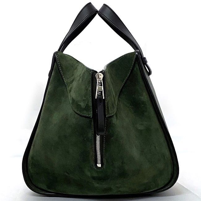 Loewe LOEWE Handbag Green Leather Size ONE SIZE - 3 Thumbnail