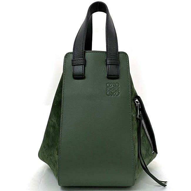 Loewe LOEWE Handbag Green Leather Size ONE SIZE - 2 Thumbnail