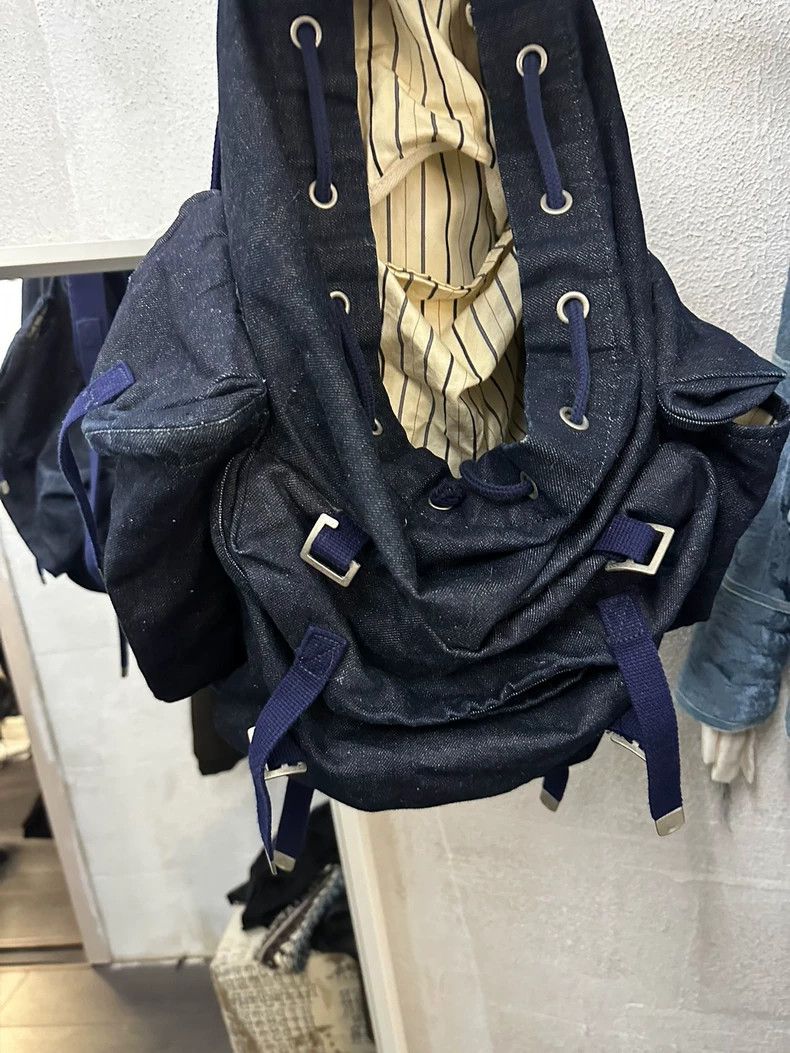 Junya Watanabe Junya Watanabe Man denim parachute backpack Size ONE SIZE - 5 Thumbnail
