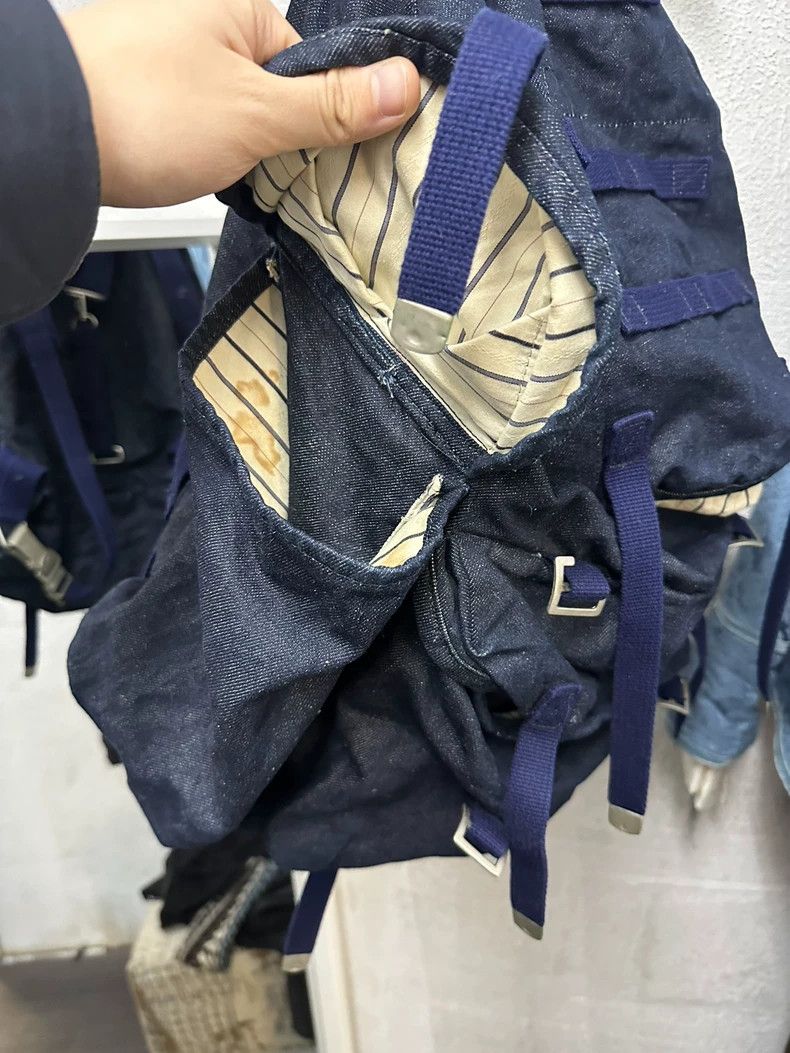 Junya Watanabe Junya Watanabe Man denim parachute backpack Size ONE SIZE - 6 Thumbnail