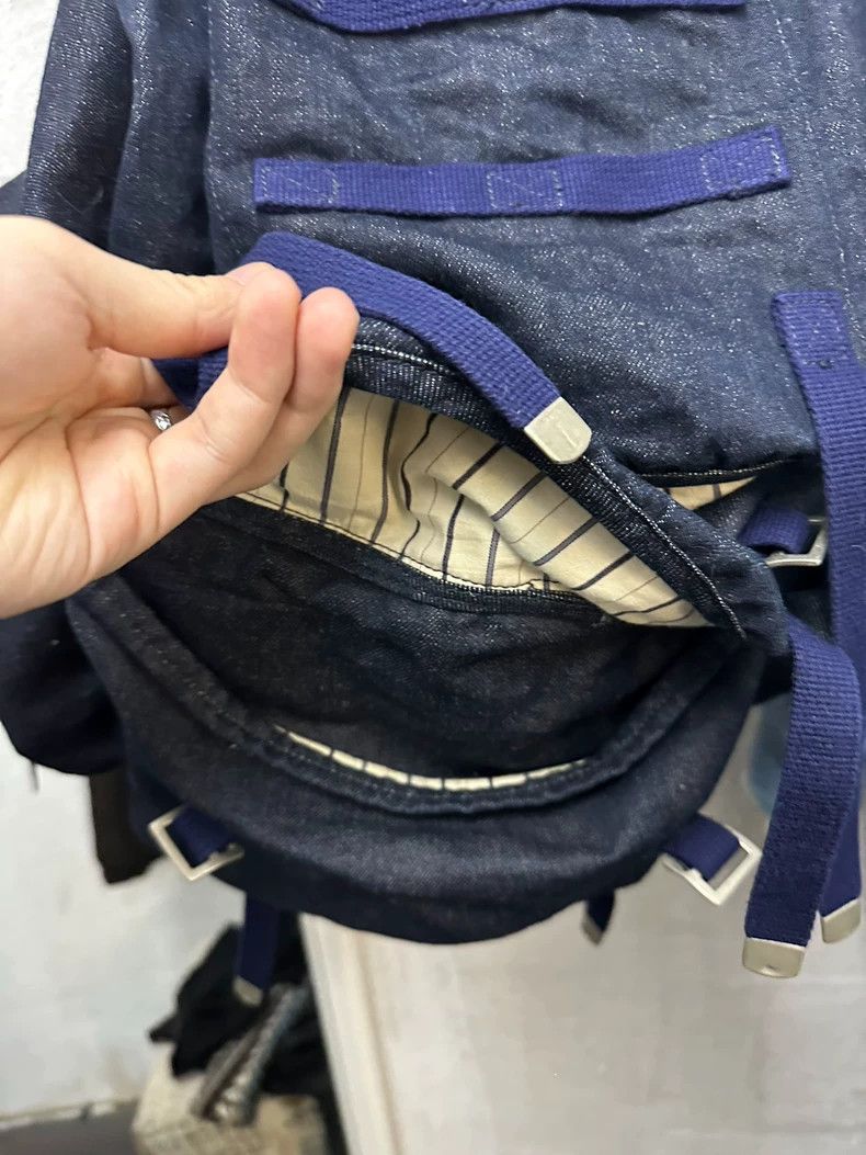 Junya Watanabe Junya Watanabe Man denim parachute backpack Size ONE SIZE - 7 Thumbnail