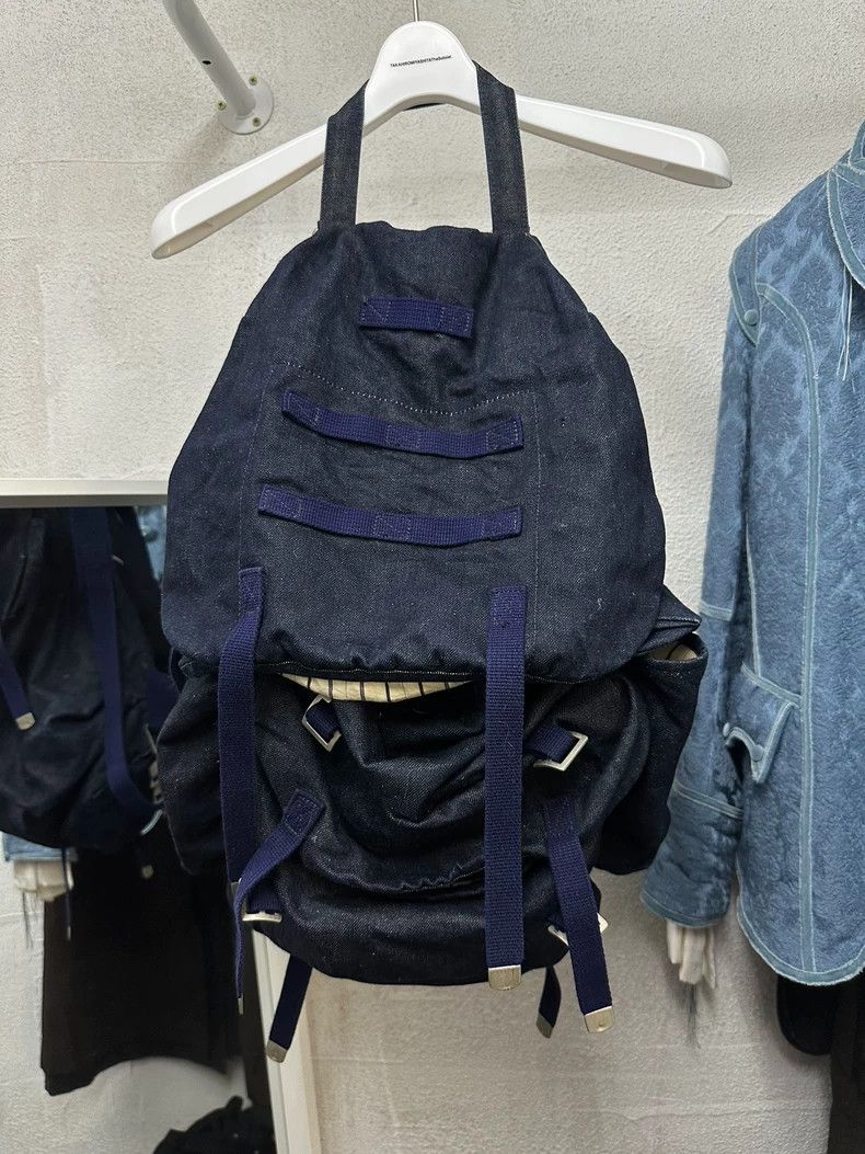 Junya Watanabe Junya Watanabe Man denim parachute backpack Size ONE SIZE - 2 Thumbnail