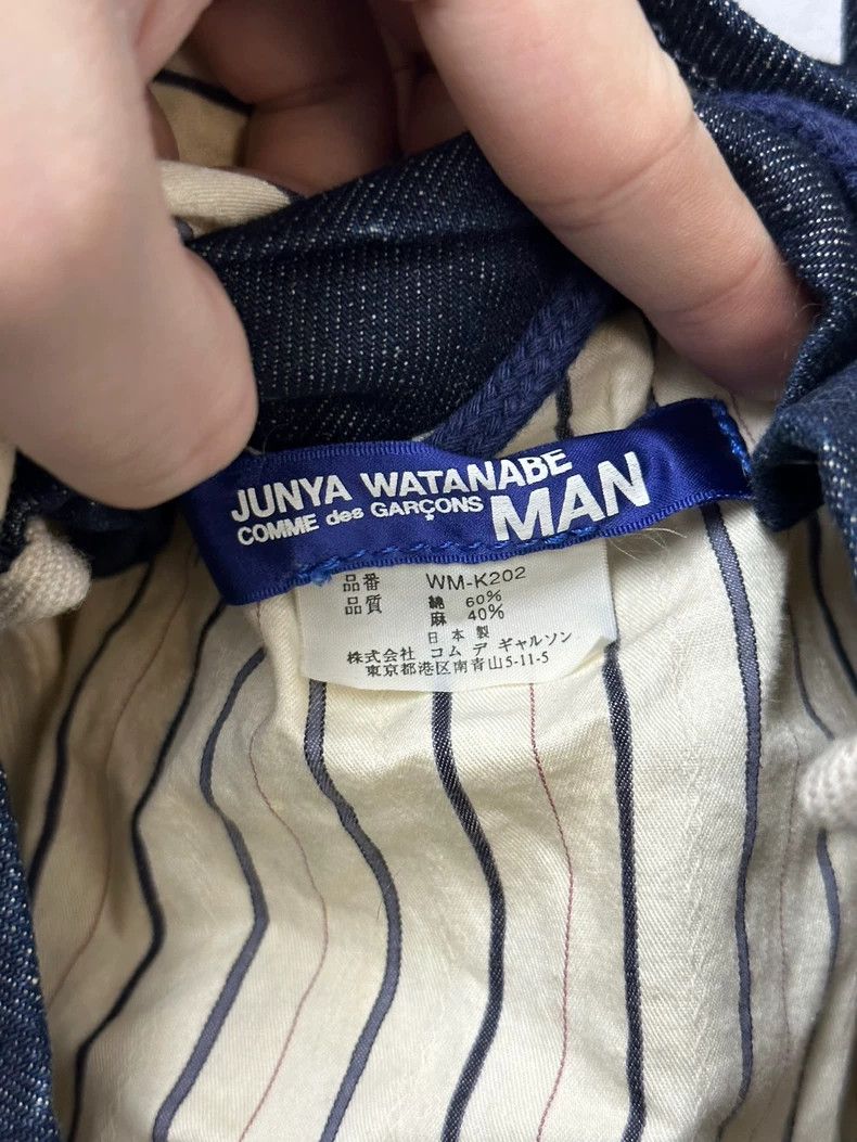 Junya Watanabe Junya Watanabe Man denim parachute backpack Size ONE SIZE - 8 Thumbnail