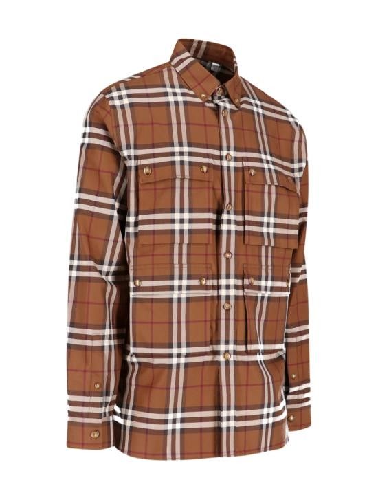 Burberry BURBERRY Men Long Tops 8061058 A8900 Brown Size US L / EU 52-54 / 3 - 2 Thumbnail