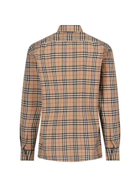 Burberry BURBERRY Men Long Tops 8070582 A7028 Beige Size US XL / EU 56 / 4 - 2 Thumbnail