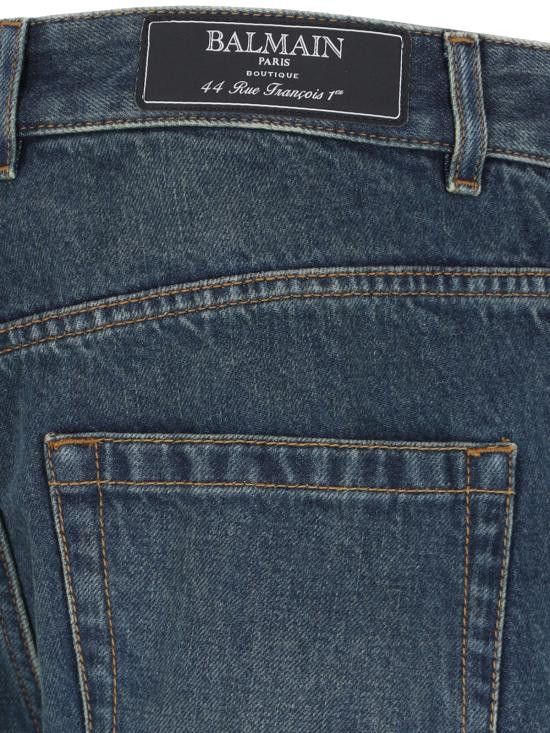 Balmain BALMAIN Men Denim Pants BH0MI044DD93 6KD Blue Size US 31 - 4 Thumbnail