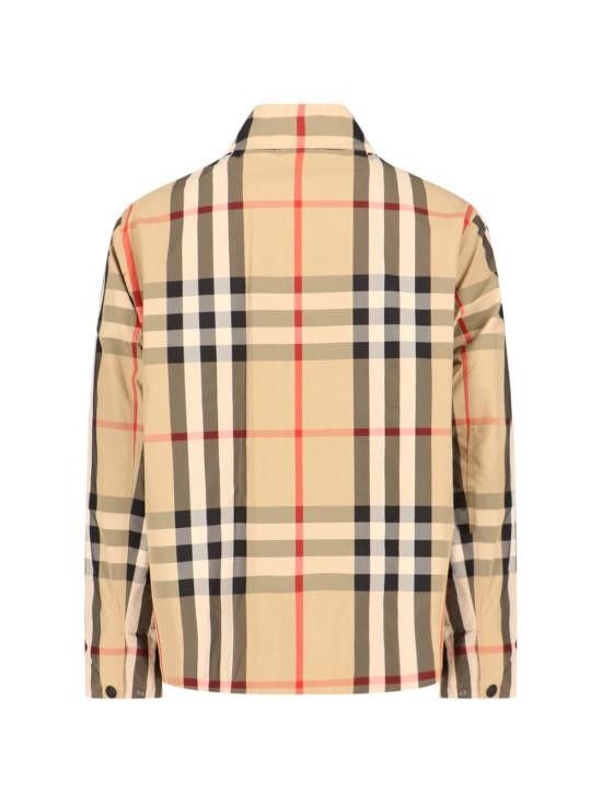 Burberry BURBERRY Men Long Tops 8070347 A7028 Beige Size US L / EU 52-54 / 3 - 3 Thumbnail