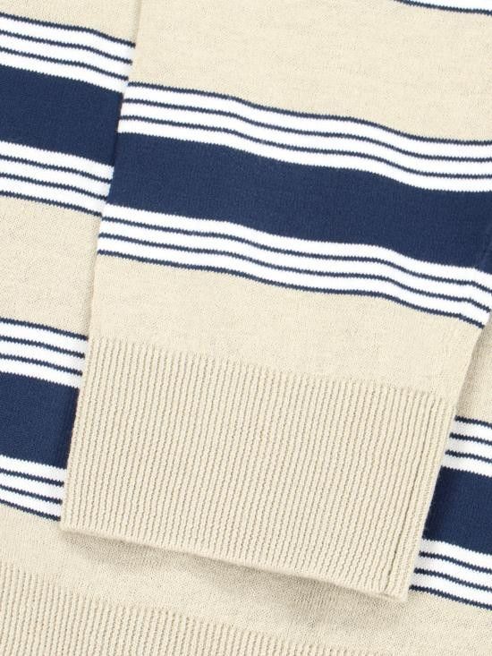 Maison Kitsune MAISON KITSUNE Men Sweater MM00805KT1106 S477 White Size US L / EU 52-54 / 3 - 5 Thumbnail