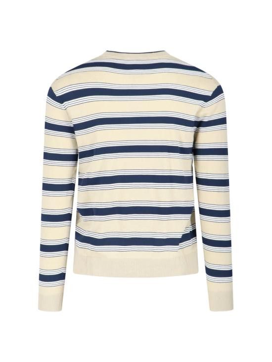 Maison Kitsune MAISON KITSUNE Men Sweater MM00805KT1106 S477 White Size US L / EU 52-54 / 3 - 2 Thumbnail