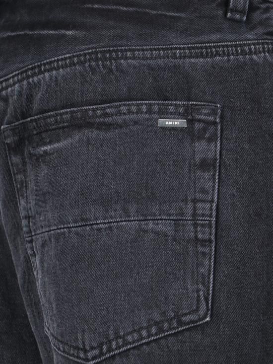 AMIRI Men Denim Pants PS24MDF022 FADED BLACK Black