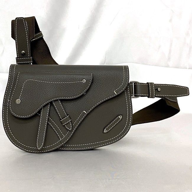 Dior DIOR Shoulder Bag Brown Leather Size ONE SIZE - 3 Thumbnail