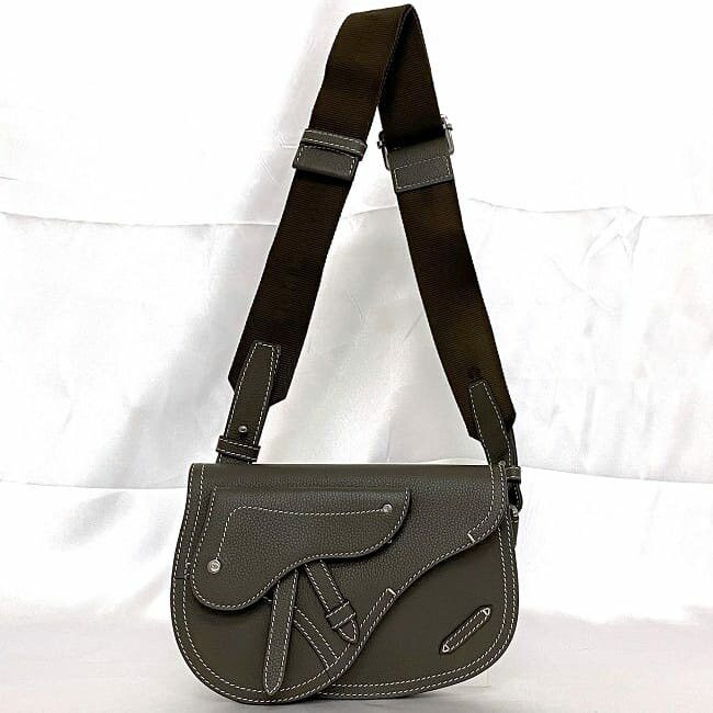 Dior DIOR Shoulder Bag Brown Leather Size ONE SIZE - 2 Thumbnail