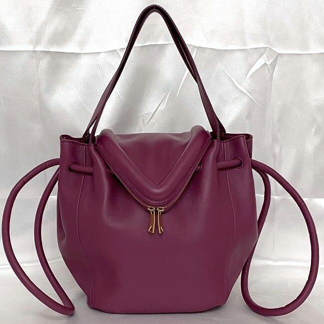 Bottega Veneta BOTTEGA VENETA Shoulder Bag Purple Leather Size ONE SIZE - 3 Thumbnail