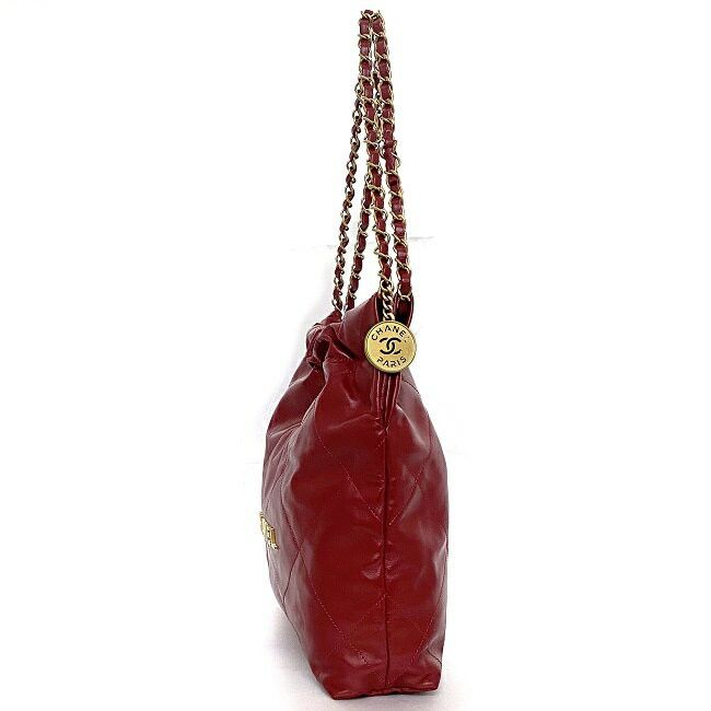 Chanel CHANEL Handbag Red Leather Size ONE SIZE - 2 Thumbnail