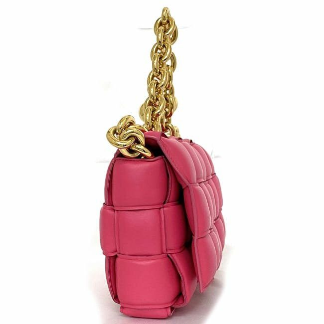 Bottega Veneta BOTTEGA VENETA Shoulder Bag Pink Leather Size ONE SIZE - 2 Thumbnail