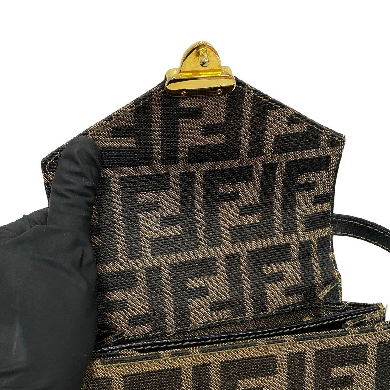 Fendi Fendi Shoulder Bag Brown Leather Size ONE SIZE - 7 Thumbnail