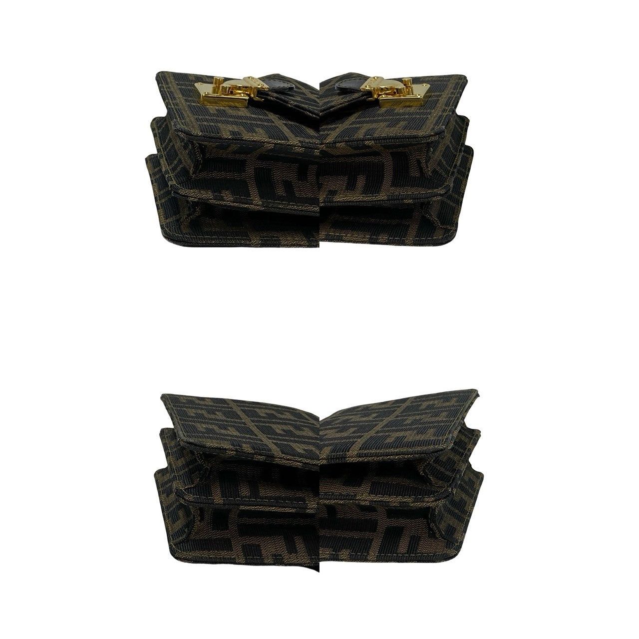 Fendi Fendi Shoulder Bag Brown Leather Size ONE SIZE - 6 Thumbnail