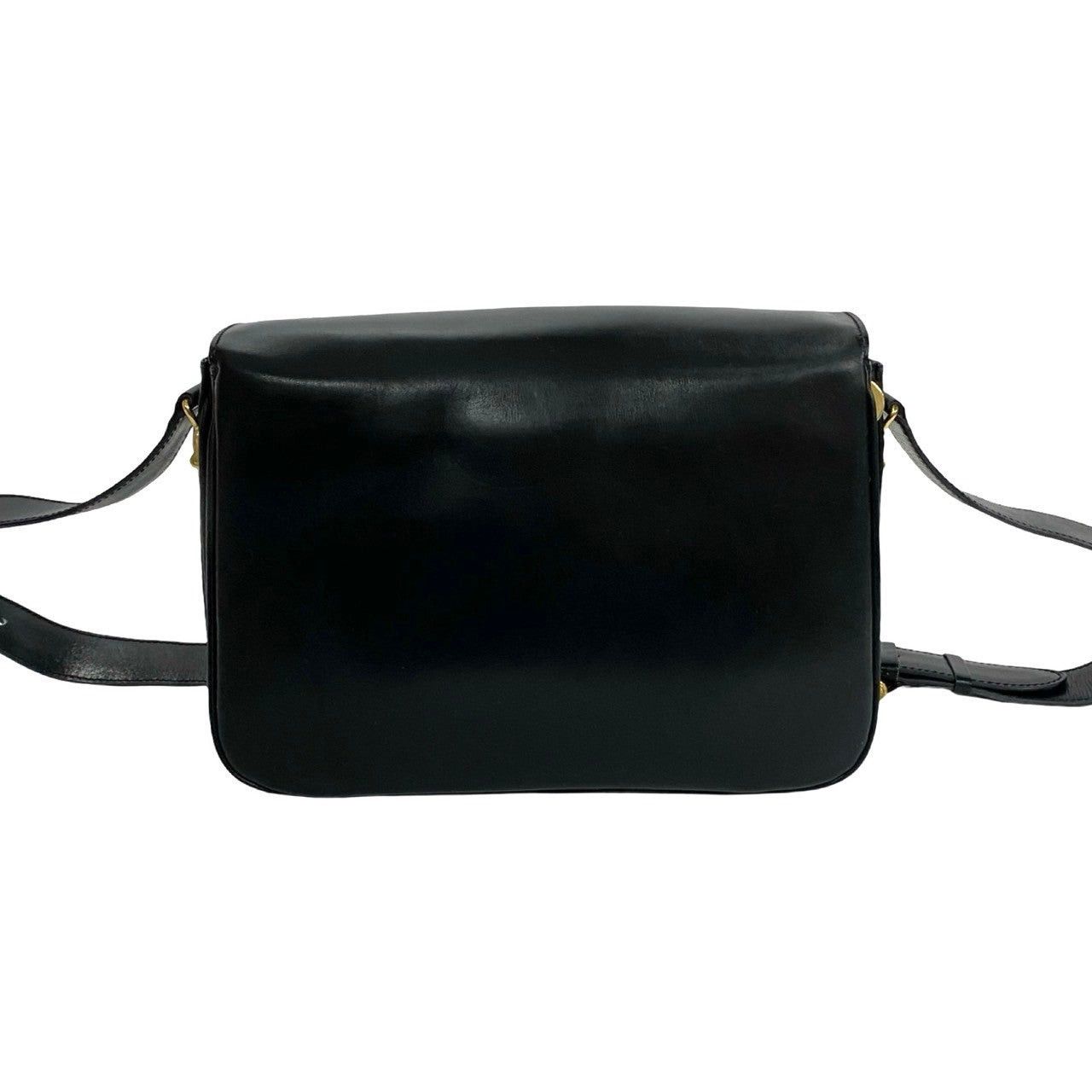 Celine Celine Shoulder Bag Black Leather Size ONE SIZE - 4 Thumbnail